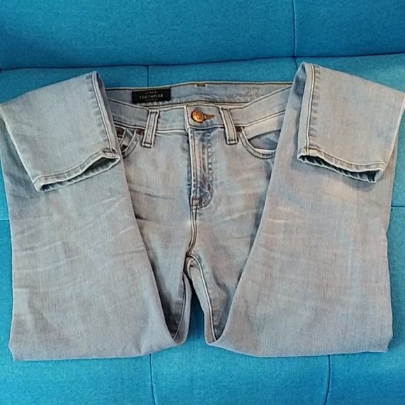DONATED! NWOT J.Crew toothpick skinny jeans 27 - Picture 3 of 8